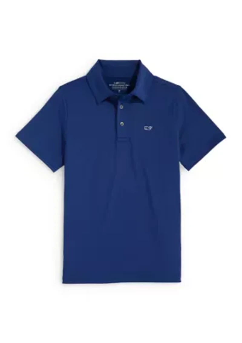 Boys 8-20 Solid Sankaty Polo Shirt