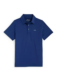 Boys 8-20 Solid Sankaty Polo Shirt