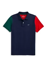 Boys 8-20 Edgartown Party Pique Polo Shirt
