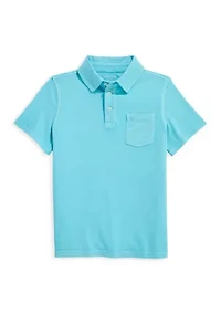 Boys 8-20 Surf Garment Dye Polo Shirt