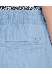 Boys 8-20 Pull On Chambray Shorts