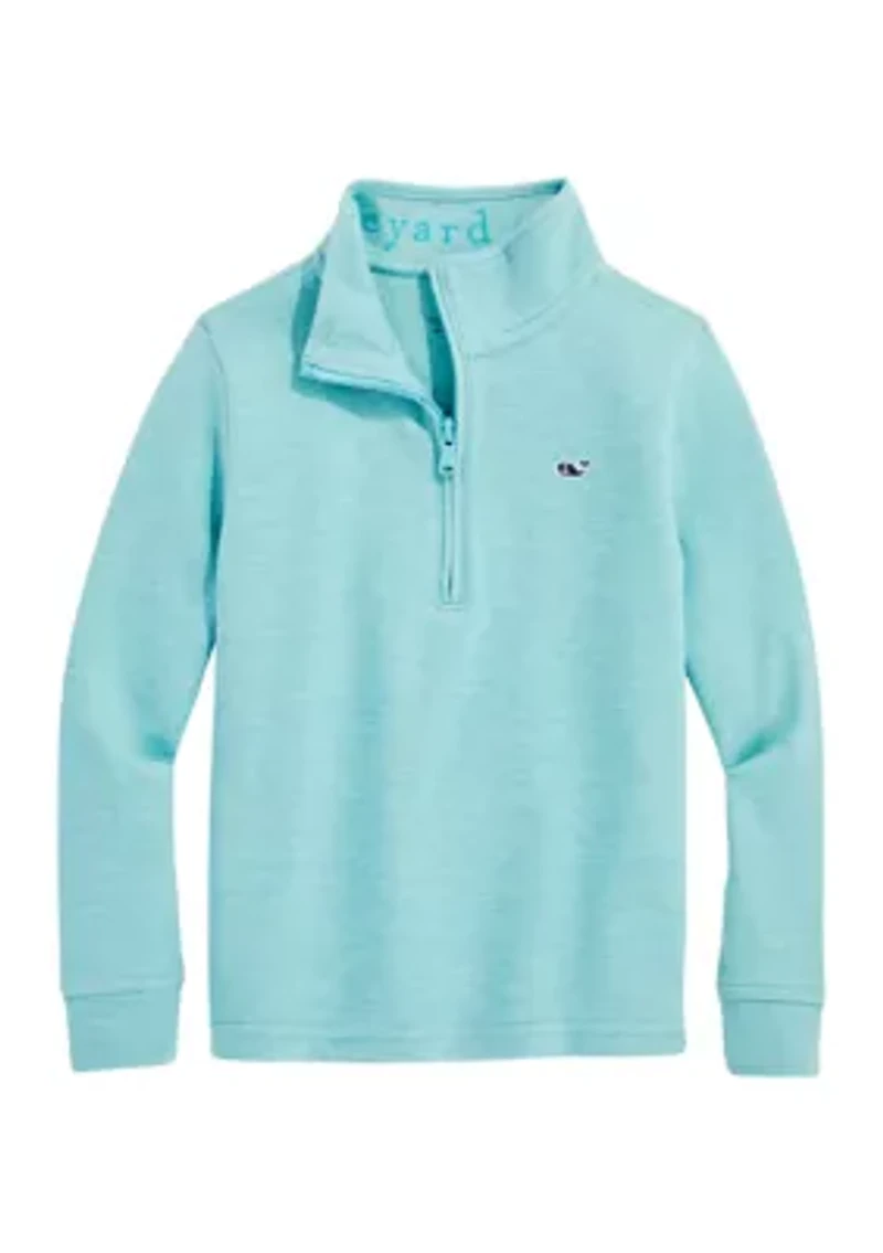 Boys 8-20 Saltwater Quarter-Zip Pullover