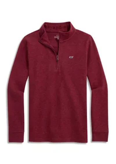 Boys 8-20 Saltwater Quarter-Zip Pullover