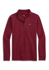Boys 8-20 Saltwater Quarter-Zip Pullover