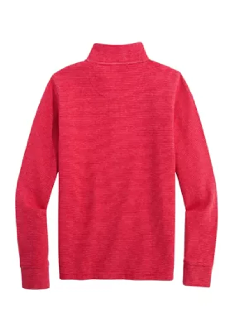 Boys 8-20 Saltwater Quarter-Zip Pullover