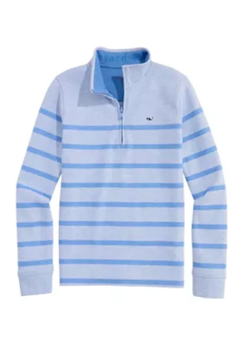 Boys 8-20 Long Sleeve Striped Pullover
