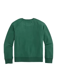 Boys 8-20 Graphic Crew Neck Pullover