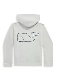 Boys 8-20 Vinatge Whale Logo Hoodie