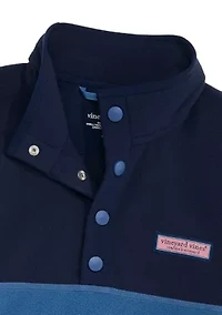 Boys 8-20 Harbor Fleece Quarter-Snap