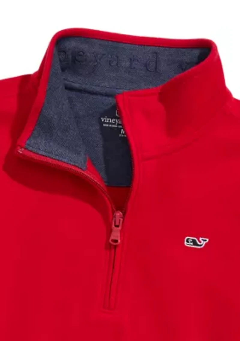 Boys 8-20 Solid Saltwater Quarter-Zip