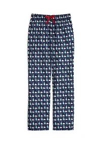 Boys 8-20 Poly Knit Lounge Pants