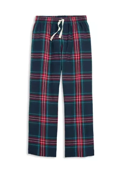 Boys 8-20 Santa Whale Fleece Lounge Pants