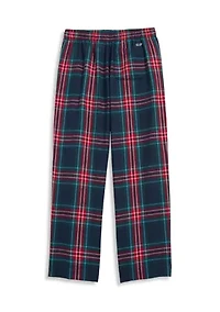 Boys 8-20 Santa Whale Fleece Lounge Pants