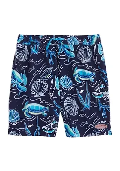 Boys 8-20 Printed Chappy Swim Trunks