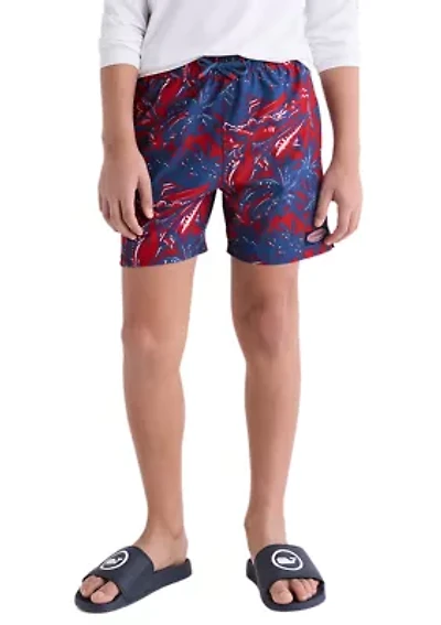 Boys 8-20 Printed Chappy Swim Trunks