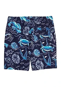 Boys 8-20 Printed Chappy Swim Trunks