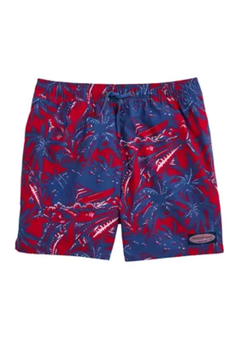 Boys 8-20 Printed Chappy Swim Trunks