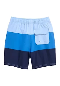 Boys 8-20 Color Block Board Shorts