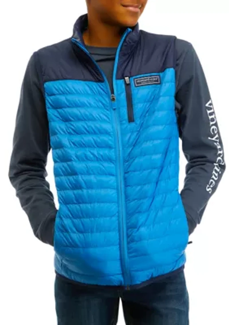 Boys 8-20 Packable Puffer Vest