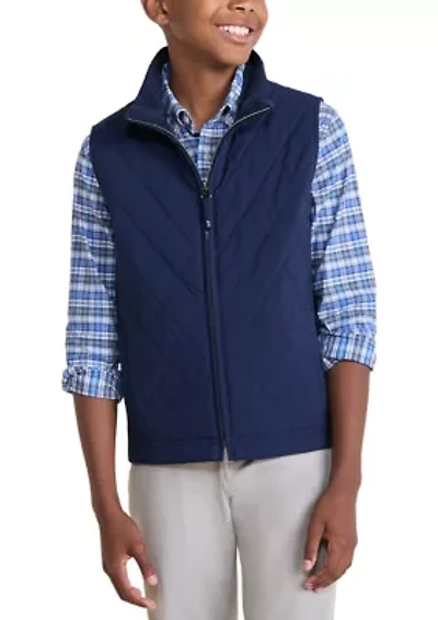 Boys 8-20 Dorset Quilted Vest