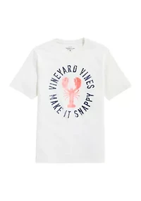 Boys 8-20 Make It Snappy Short Sleeve Graphic T-Shirt