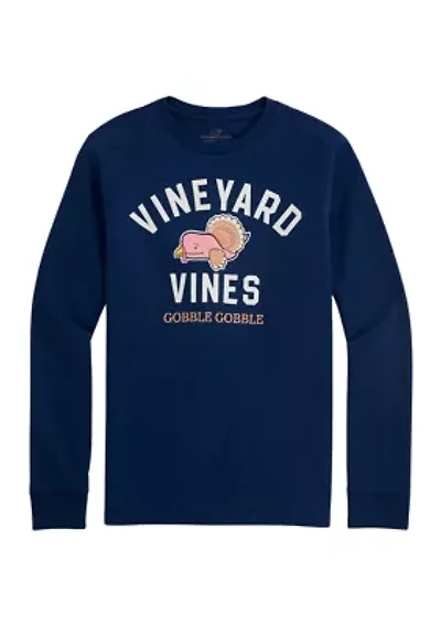 Boys 8-20 Varsity Turkey Whale T-Shirt