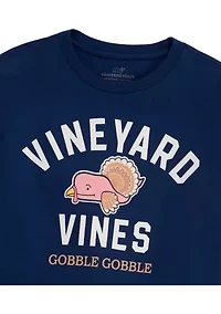 Boys 8-20 Varsity Turkey Whale T-Shirt