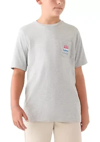 Boys 8-20 Short Sleeve Popsicle Flag Graphic T-Shirt