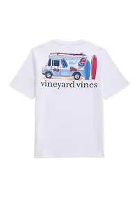 Boys 8-20 Ice Cream Surf Truck Short Sleeve Graphic T-Shirt