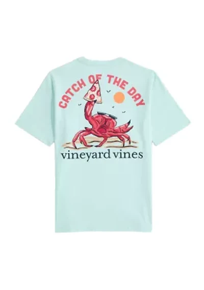 Boys 8-20 Catch of the Day Short Sleeve Graphic T-Shirt