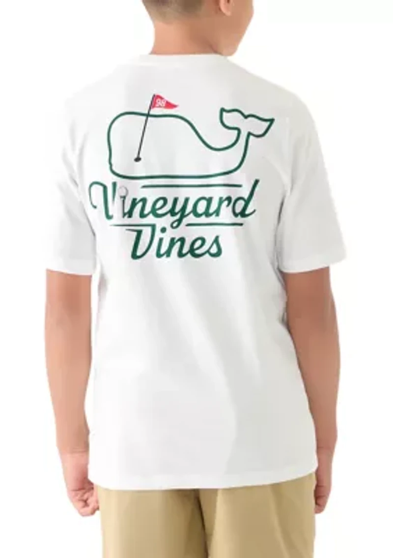 Boys 8-20 Golf Flag Short Sleeve Graphic T-Shirt