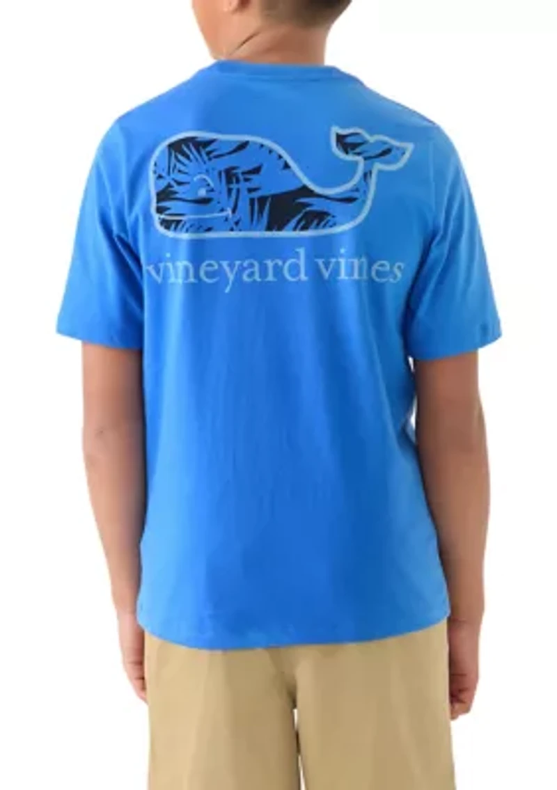 Boys 8-20 Palms Whale Fill Short Sleeve Graphic T-Shirt