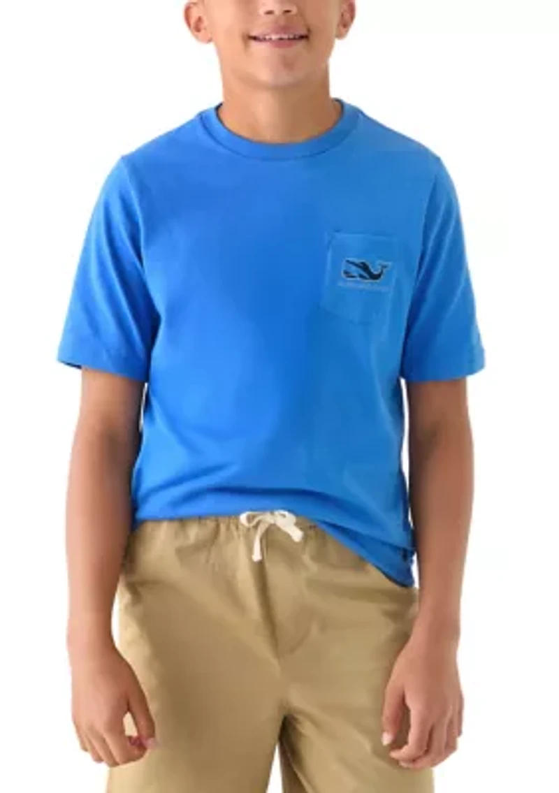 Boys 8-20 Palms Whale Fill Short Sleeve Graphic T-Shirt