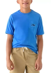 Boys 8-20 Palms Whale Fill Short Sleeve Graphic T-Shirt