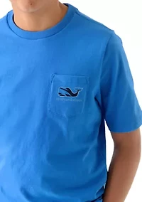 Boys 8-20 Palms Whale Fill Short Sleeve Graphic T-Shirt