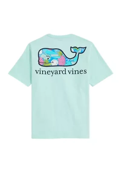 Boys 8-20 Printed Whale Logo T-Shirt
