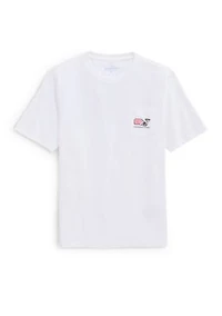 Boys 8-20 Short Sleeve Football Whale Logo Graphic T-Shirt