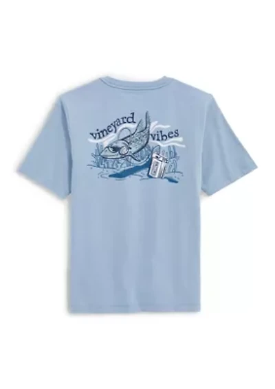 Boys 8-20 Bonefish Walkman Short Sleeve Graphic T-Shirt
