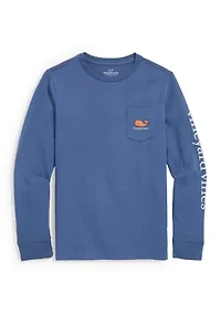 Boys 8-20 Long Sleeve Whale Nuggets Cotton Graphic T-Shirt