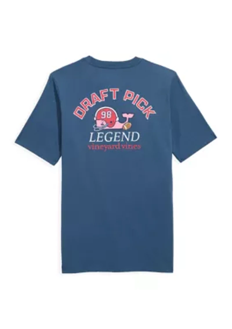 Boys 8-20 Short Sleeve Draft Pick Grapic T-Shirt