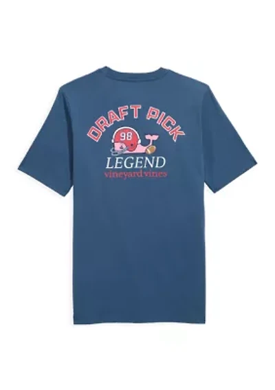 Boys 8-20 Short Sleeve Draft Pick Grapic T-Shirt