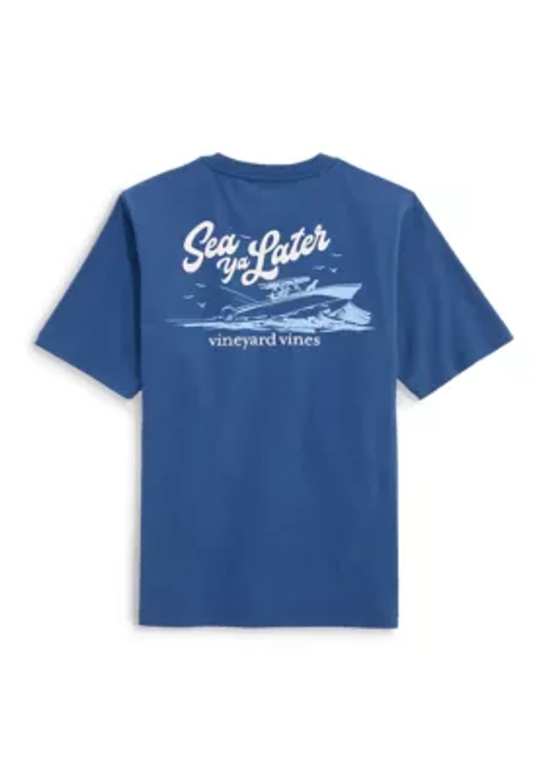 Boys 8-20 Sea Ya Later Graphic T-Shirt