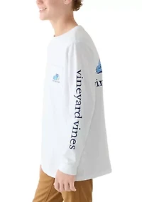 Boys 8-20 Top Dog Long Sleeve Pocket T-Shirt