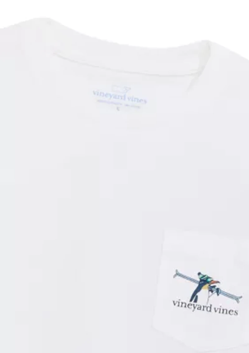 Boys 8-20 Waffle Break Long Sleeve Pocket Shirt