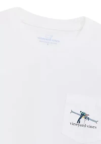 Boys 8-20 Waffle Break Long Sleeve Pocket Shirt