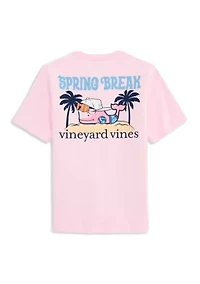 Boys 8-20 Spring Break Whale Shirt