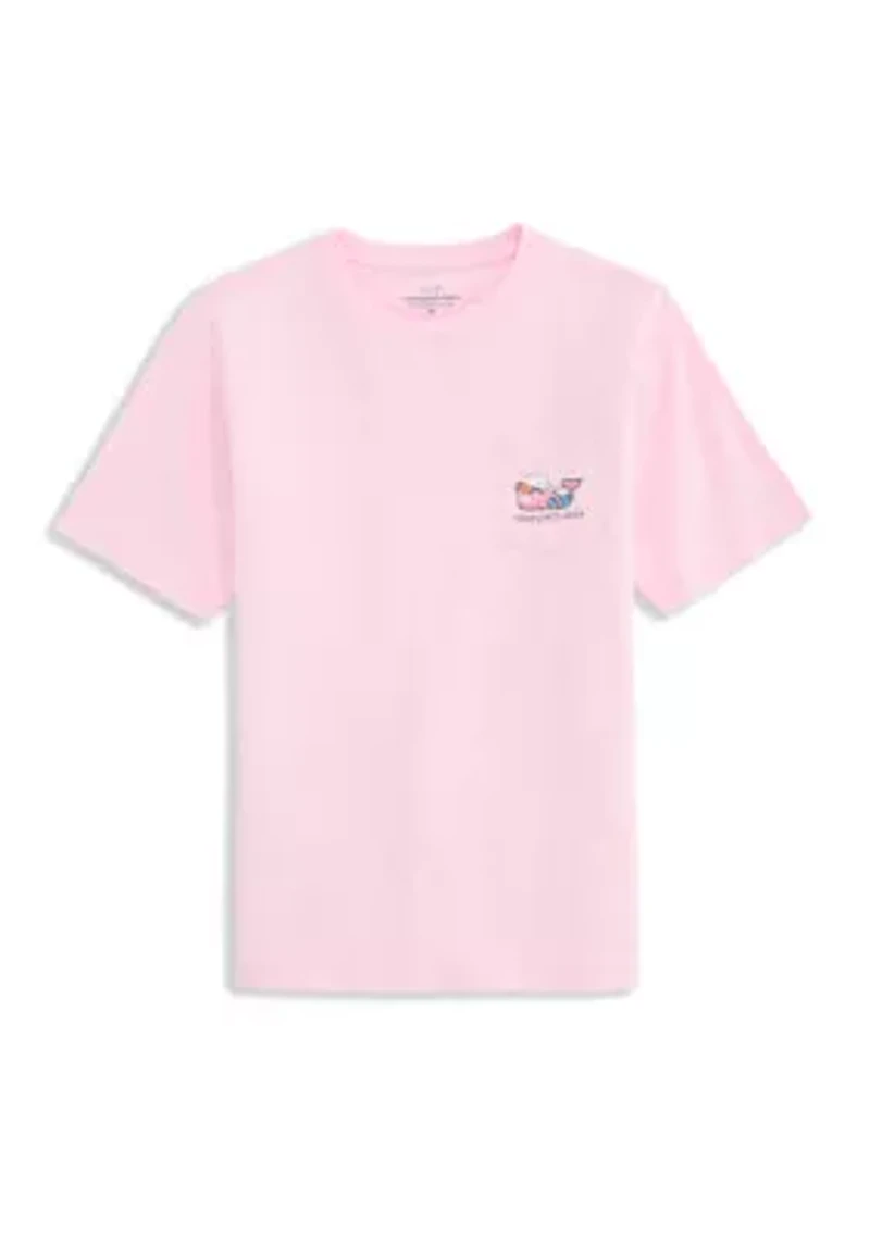 Boys 8-20 Spring Break Whale Shirt