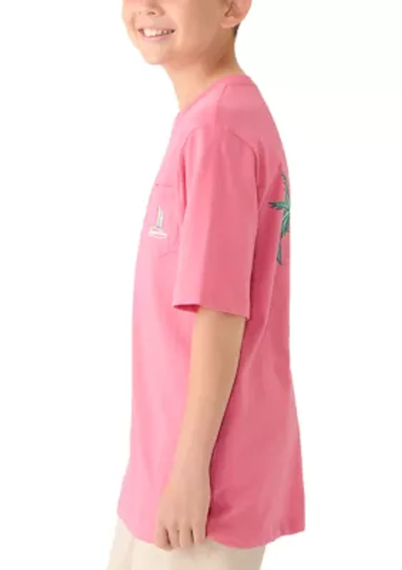Boys 8-20 Surf Shack Signs Graphic Short Sleeve Shirt