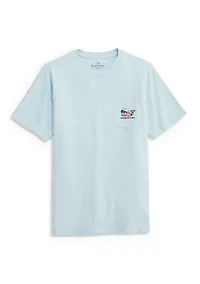 Boys 8-20 Beachy Surfer Whale Shirt
