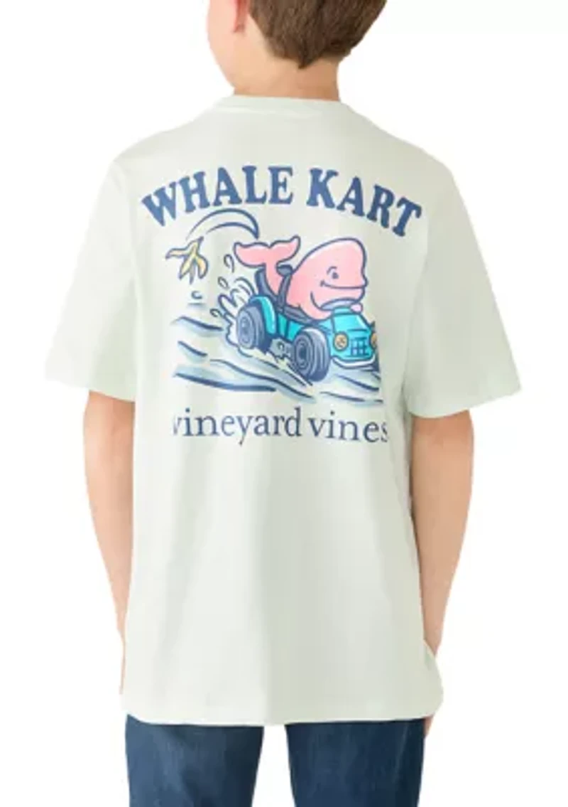 Boys 8-20 Whale Kart Shirt
